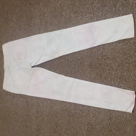 Wet seal, 7, White with purple, teal, pink and blue - Picture 2 of 3